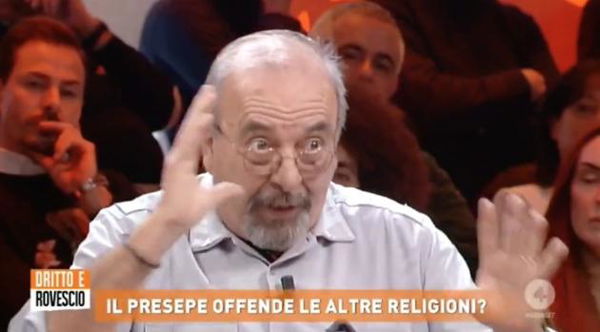 Spiegate a chi si indigna per la frase di Vauro che Babbo Natale non esiste