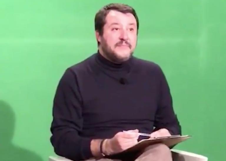 Matteo Salvini dice di essere rimasto impassibile di fronte al «coglioncino» dell’Annunziata | VIDEO