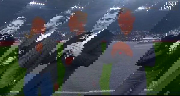 Diletta Leotta dice che i tifosi della Lazio hanno cantato «I giardini di Marzo di Venditti» | VIDEO