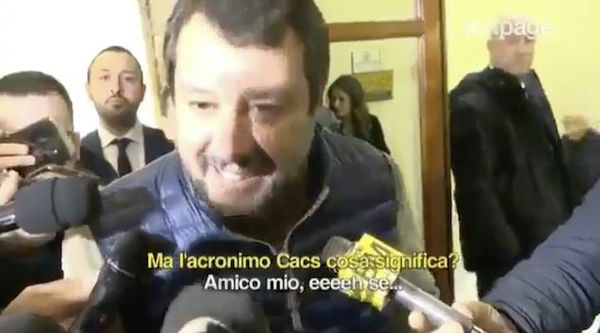 Salvini sul Mes non ha capito il CACs | VIDEO