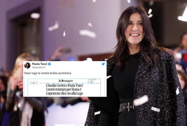 No, Paola Turci non è una candidata per Italia Viva