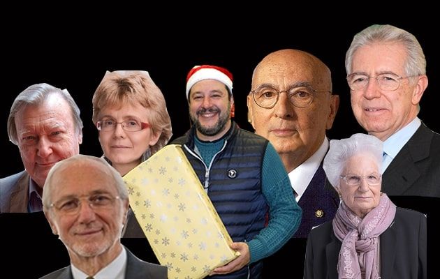 Ma Salvini, con la parola «reperti», intende riferirsi a Liliana Segre, Renzo Piano, Carlo Rubbia…?