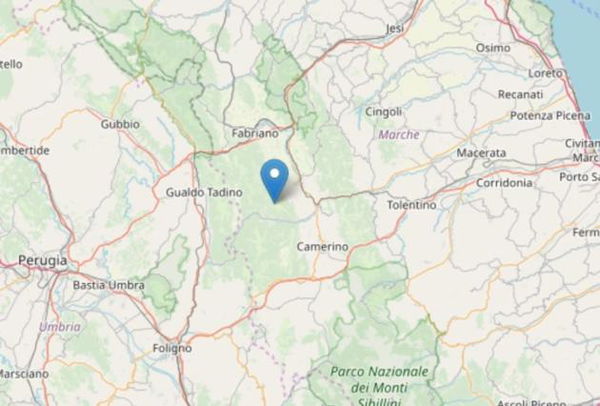 Il terremoto del 26 dicembre nelle Marche, scossa di 3.3