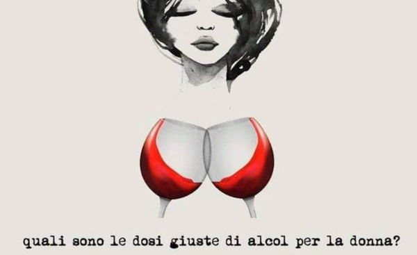 L’assurda immagine usata per la campagna di sensibilizzazione della Regione Sicilia contro l’abuso di alcol tra le donne