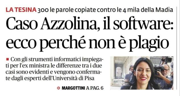 Il Fatto Quotidiano difende Lucia Azzolina: «Ha copiato solo 300 parole. Non è plagio» article-post