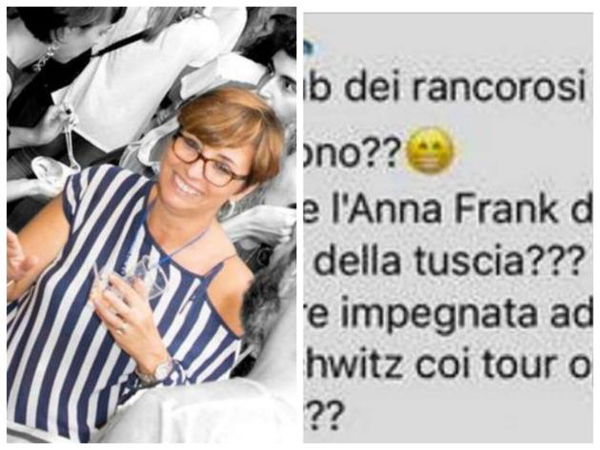 La consigliera Pd che organizza i viaggi ad Auschwitz chiamata «Anna Frank dai capelli rossi della Tuscia»