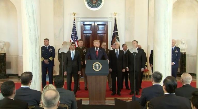 Trump parla alla nazione dopo l’attacco iraniano: «Fino a quando sarò presidente, l’Iran non avrà il nucleare»