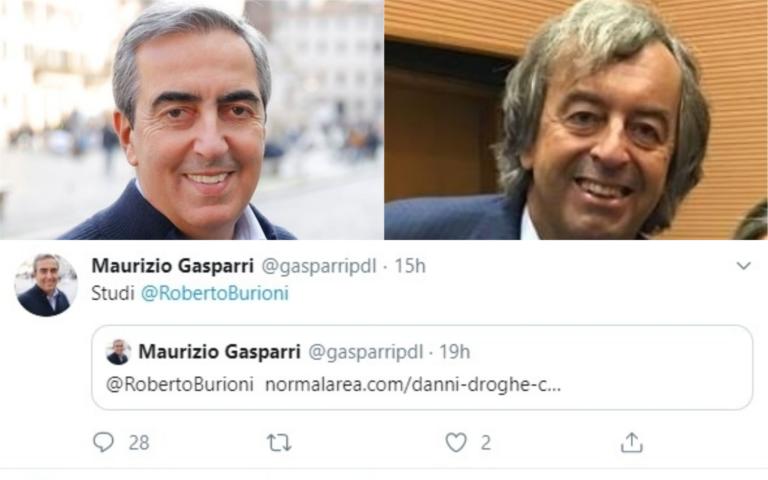 Il 2020 è iniziato con Gasparri che invita il professor Burioni a studiare