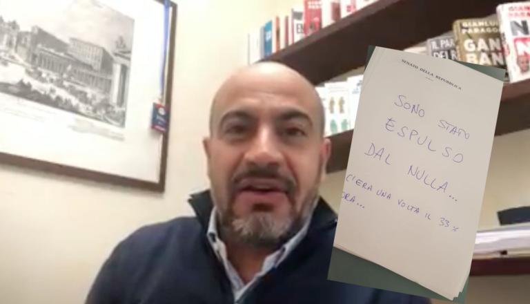 Gianluigi Paragone scherza: «Espulso? No, il nulla non espelle. Da oggi ci divertiamo»