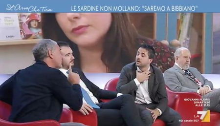 Giletti a Marco Furfaro: «Attento a quello che dice e non parli della mia moralità». Poi lascia lo studio article-post