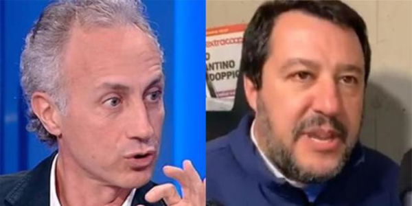 Travaglio propone la «giustizia citofonica» di Salvini anche sul caso Gregoretti