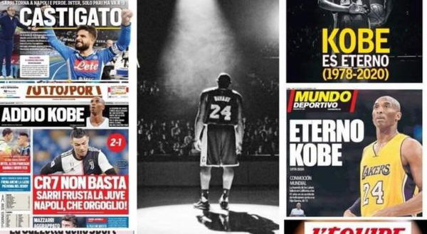 Le polemiche sul come la stampa sportiva italiana abbia trattato la morte di Kobe Bryant