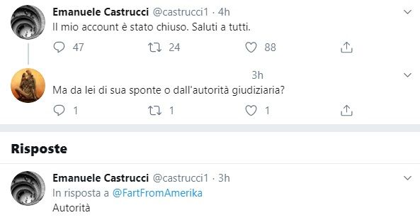 È stato chiuso il profilo Twitter del professore di Siena che inneggiava a Hitler