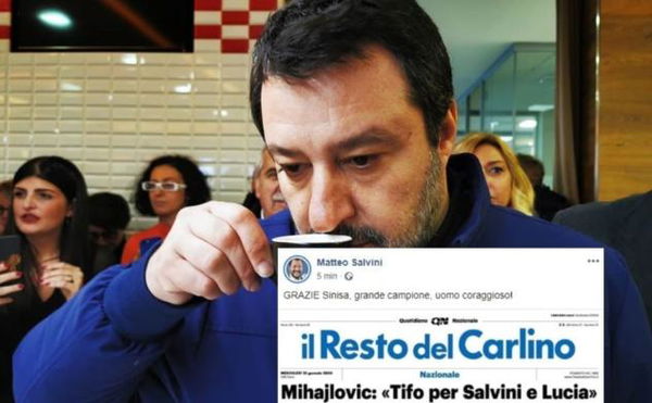 Quando Salvini dava del ‘piangina’ a Mihajlovic