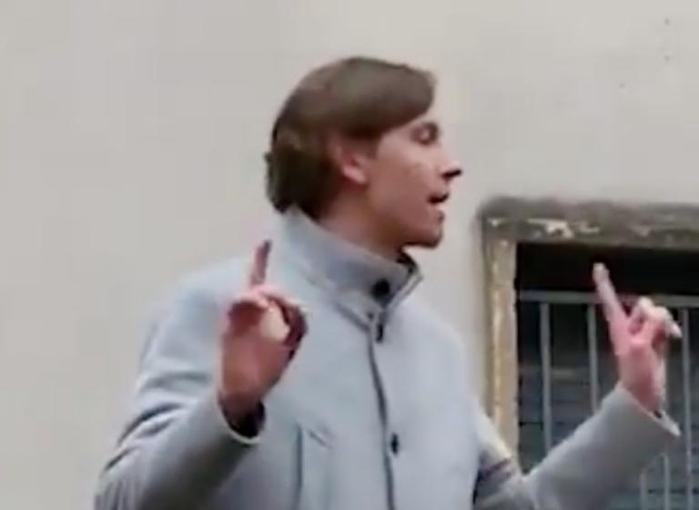 Matteo Salvini deride le sardine di San Pietro in Casale | VIDEO