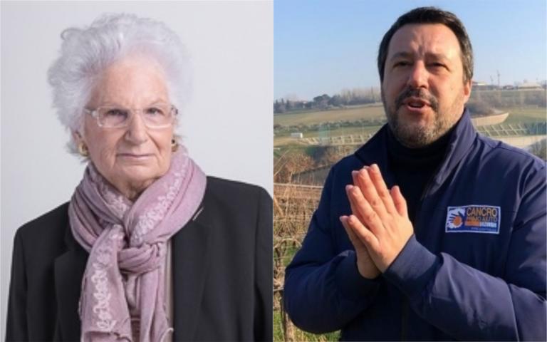 Liliana Segre ha respinto l’invito di Salvini per una conferenza sull’antisemitismo