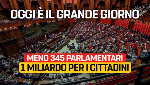 Taglio parlamentari