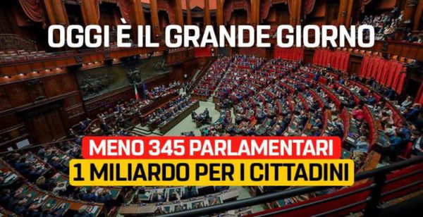 Quattro senatori ci ripensano e cancellano la firma per chiedere il referendum sul taglio dei parlamentari