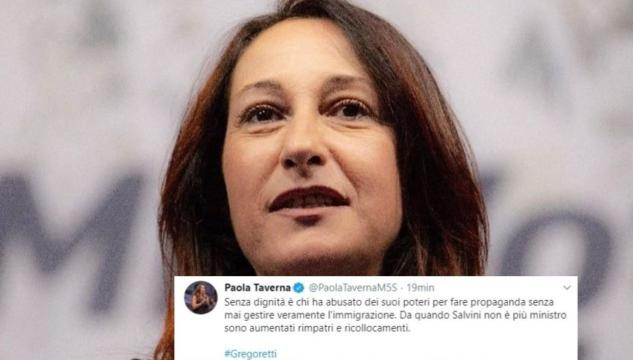 Taverna contro Salvini