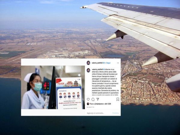 Valerio Staffelli si chiede perché i passeggeri arrivati a Fiumicino da Wuhan non vengano messi in quarantena