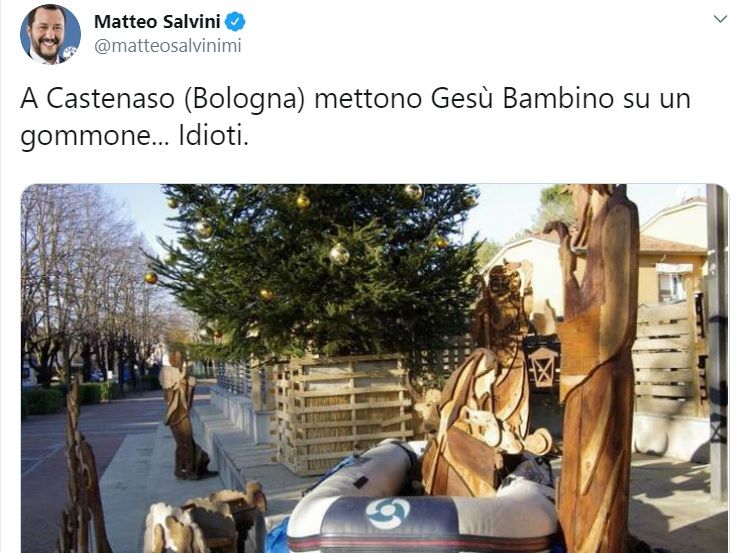 Castenaso ha buona memoria: «Siamo gli idioti del gommone ma tu sei comunque qui»