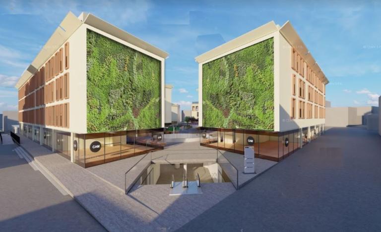 Torino, maglia nera per l’inquinamento. Ma questo giardino verticale potrebbe essere un antidoto allo smog