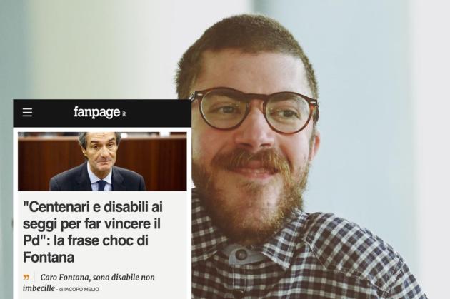 La risposta di Iacopo Melio a Fontana: «Sono disabile, non imbecille: voto con la mia testa» article-post