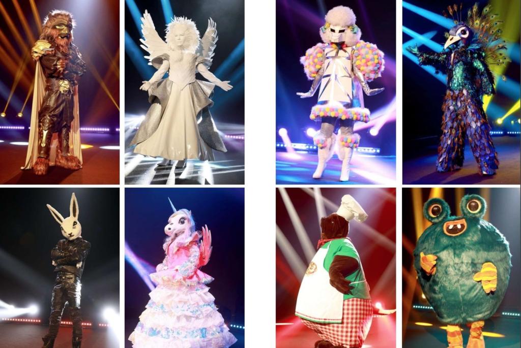 il cantante mascherato maschere