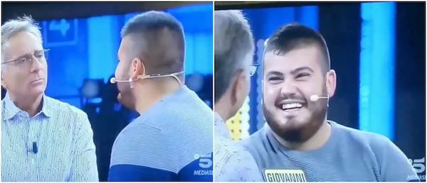 L’anatema in sardo lanciato contro Paolo Bonolis