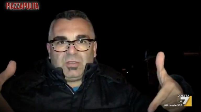 Dopo l’inchiesta di Piazzapulita su Ferrara, il vicesindaco leghista dice: «Vi farò un c*lo così»