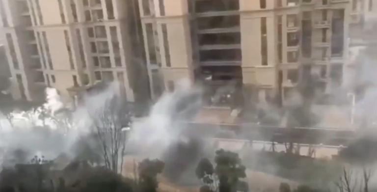 Questo video (che è stato pubblicato da un ex consigliere della Lega) si basa su un audio fake