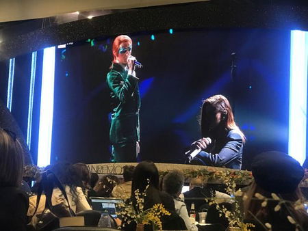 Achille Lauro e il look alla David Bowie per cantare Mia Martini con Annalisa article-post