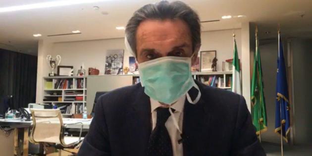 Attilio Fontana sotto tutela dopo le minacce social e i murales contro di lui article-post