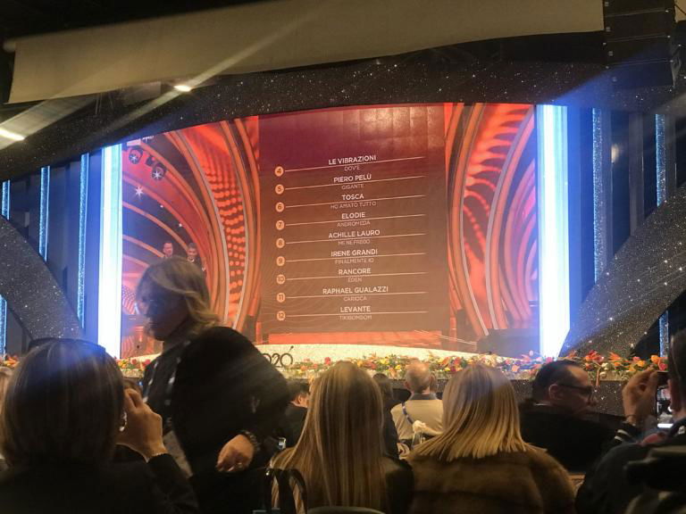Sanremo 2020, la finale live: in finale Diodato, Gabbani e Pinguini Tattici
