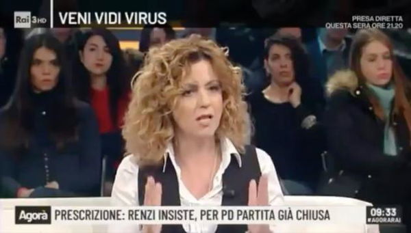 Il lapsus di Barbara Lezzi sulle «persone più ambienti» che beneficiano della prescrizione | VIDEO