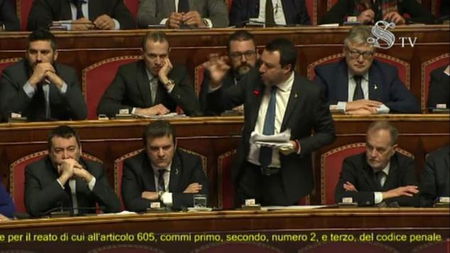 La figlia di Salvini era preoccupata che cancellassero veramente il padre article-post