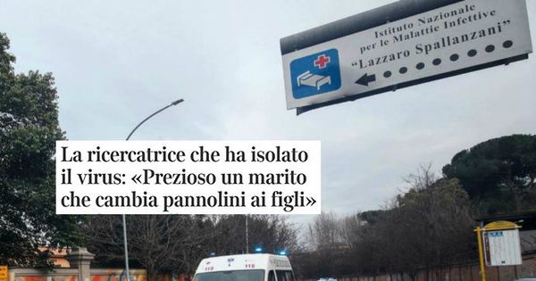 Perché a una delle ricercatrici dello Spallanzani è stato chiesto «come riesce a coniugare professione e famiglia»?