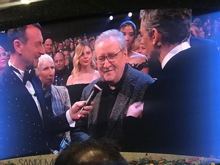 Amadeus e il Festival di Sanremo 2020 omaggiano Vincenzo Mollica