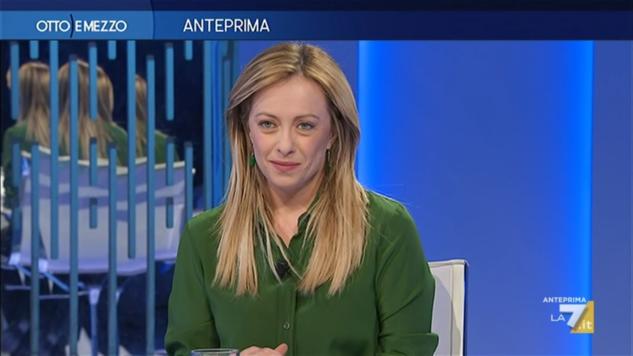 Giorgia Meloni a Otto e Mezzo sul Coronavirus: «Narrazione per attaccare le Regioni guidate da noi» article-post