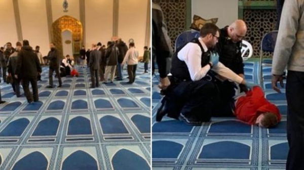 Un uomo è stato accoltellato in una moschea a Londra