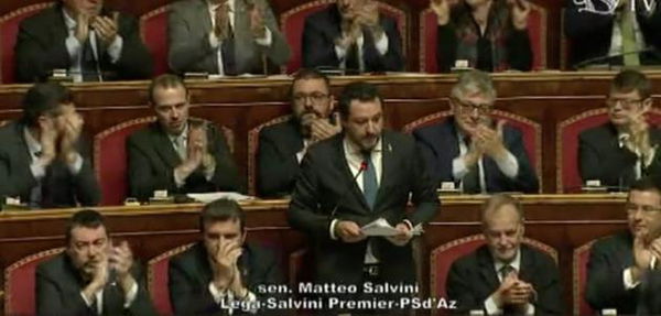 Come Salvini si difenderà in un eventuale processo sulla Gregoretti