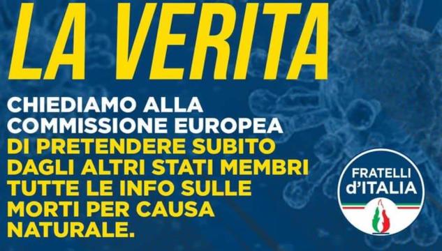Meloni su Coronavirus