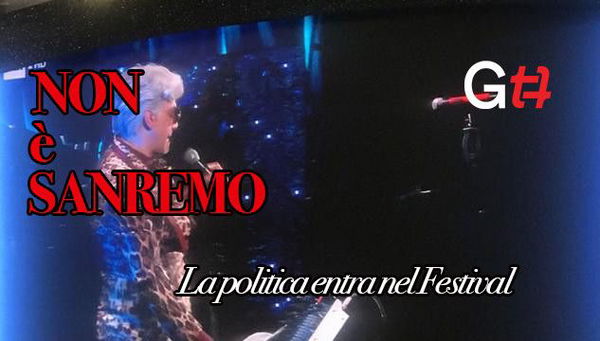 Non è Sanremo, stasera la politica è uscita dall’Ariston come Bugo