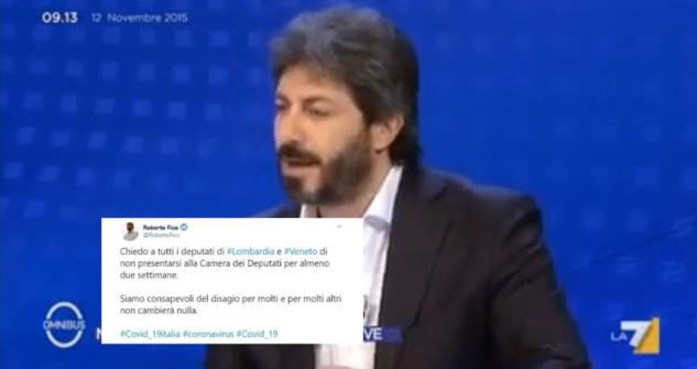 Roberto Fico non ha mai chiesto ai deputati di Veneto e Lombardia di non venire a Roma article-post
