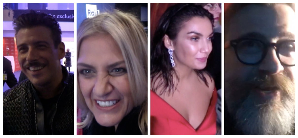 Sanremo 2020 le sensazioni di Gabbani, Masini, Anastasio, Irene Grandi e altri big dopo le prove | Video article-post