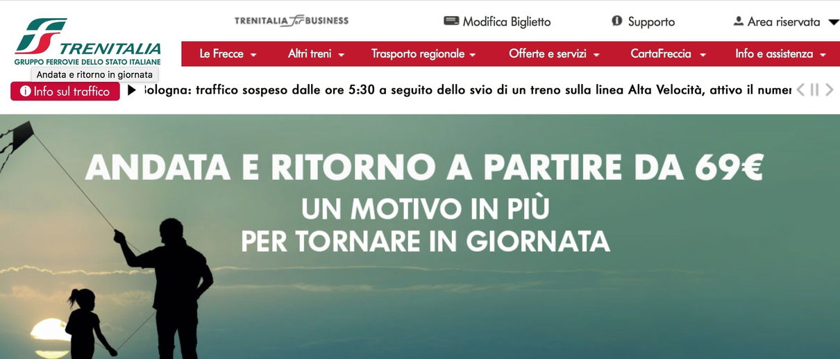 Per Trenitalia, l’incidente del Frecciarossa è «lo svio di un treno» article-post