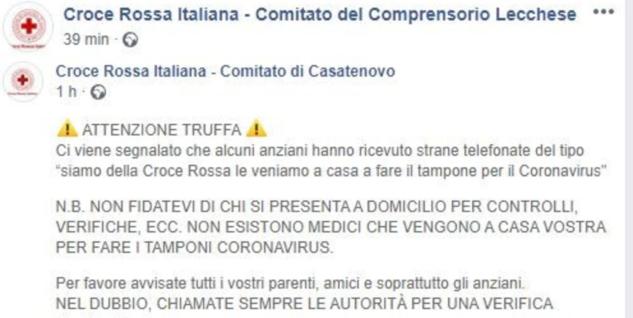 Gli sciacalli che provano a truffare gli anziani con i test sul Coronavirus article-post
