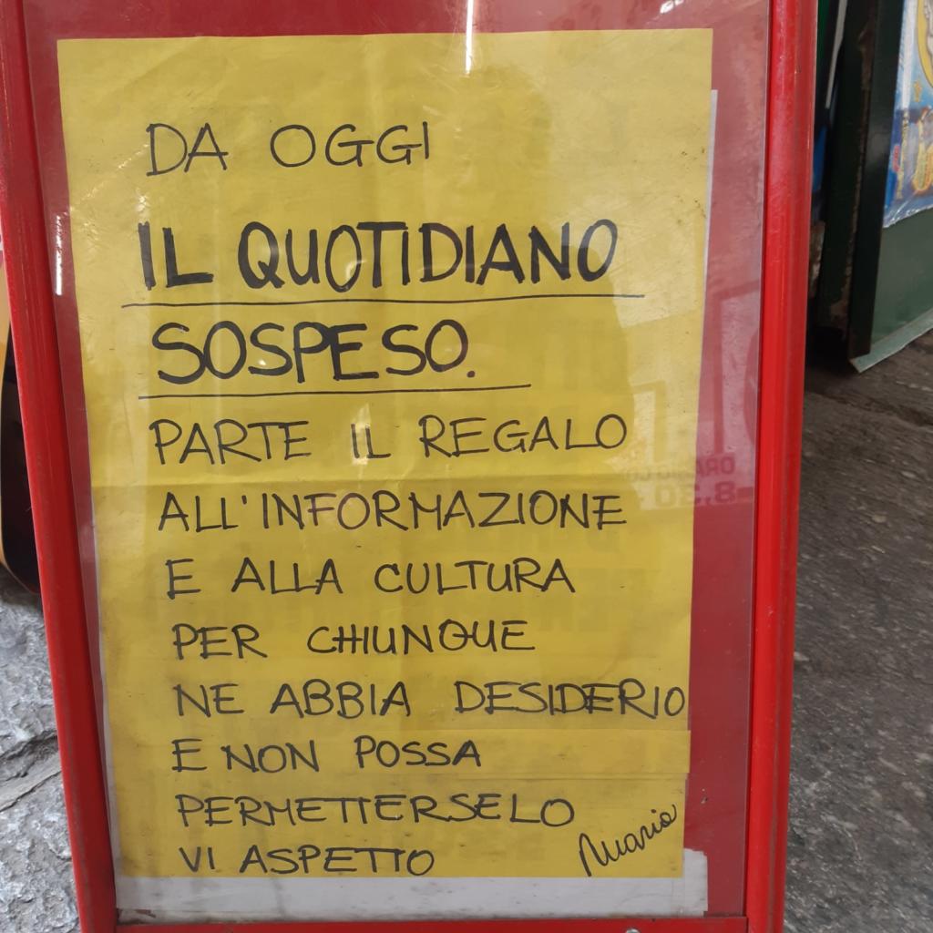 quotidiano sospeso