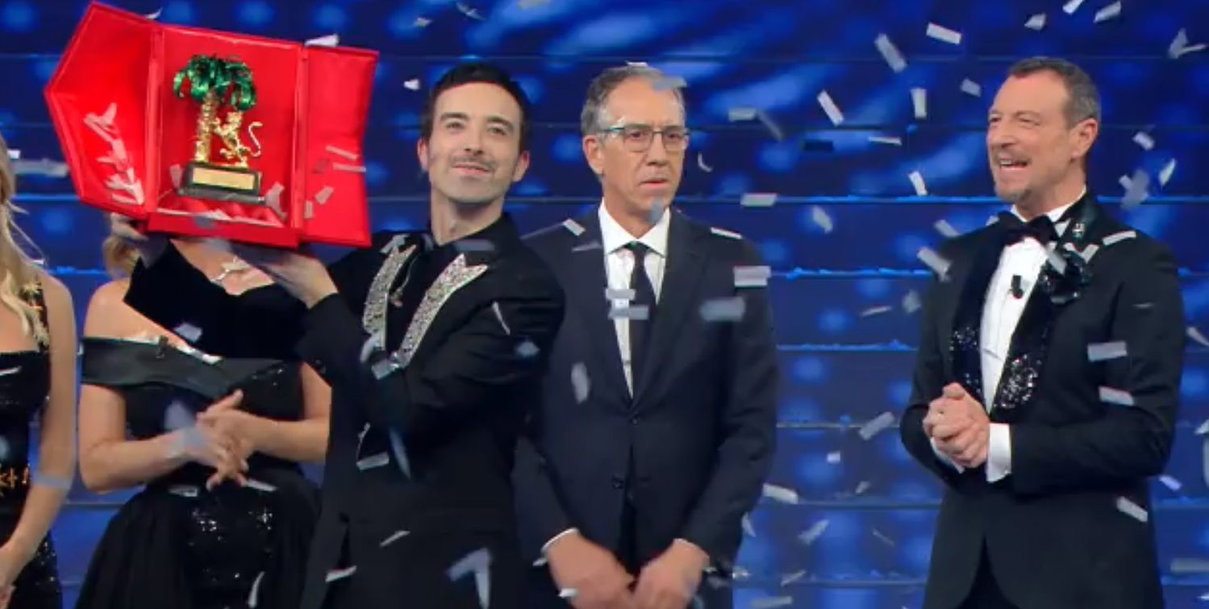 Il risultato clamoroso della finale di Sanremo: 60,6% di ascolti article-post