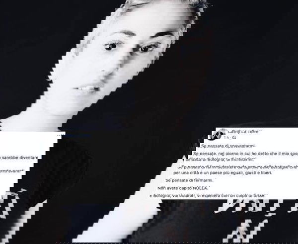 Nel giorno in cui Cathy La Torre ha espresso il desiderio di diventare sindaca, ha ricevuto insulti e minacce